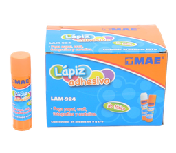 [000304] Lapiz Adhesivo 9 grs C/ 24 pzs Mae