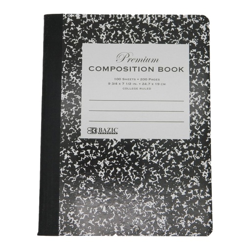 [000318] Libreta Universitaria Rayada C/ 100 hjs Bazic