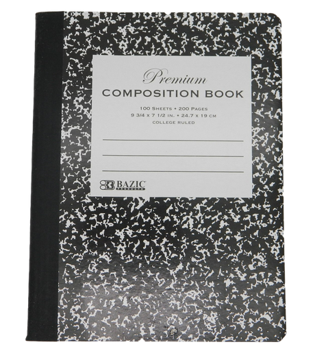 [000318] Libreta Universitaria Rayada C/ 100 hjs Bazic