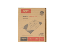 [000051] Mica Termica T/ Carta 10 Mil C/ 50 pzs Gbc