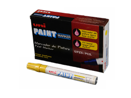 [000201] Marcador Permanente Uni Paint PX-20 Amarillo