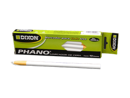 [000327] Marcador Cera Phano Blanco C/ 10 pzs Dixon