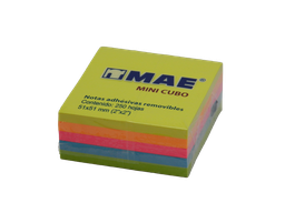 [000283] Cubo Neon 2 x 2 C/ 250 pzs Mae