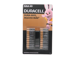 [000385] Pila Duracell AAA C/ 40 pzs