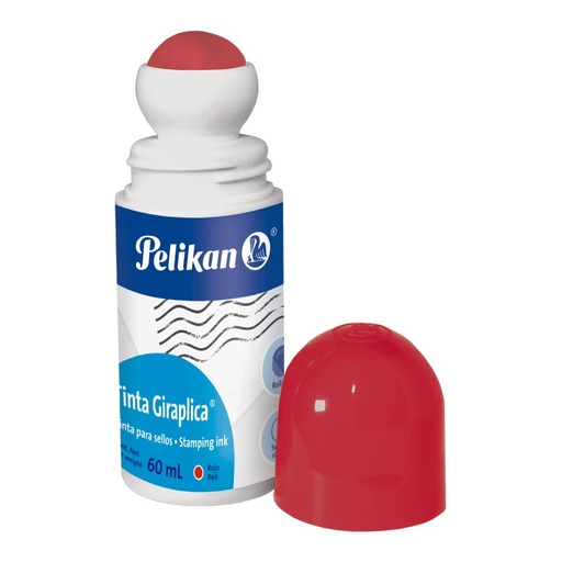 [000490] Tinta P/ Sello Giraplica Rojo Pelikan