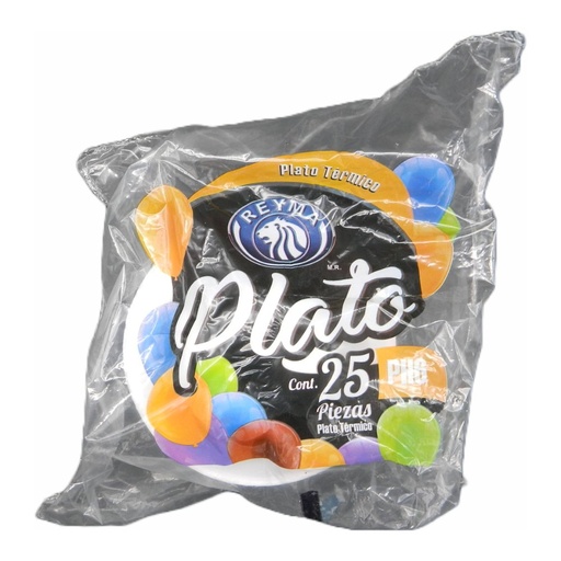 [000770] Plato Termico Hondo #6 C/ 25 pzs C/ 20 pqts Reyma