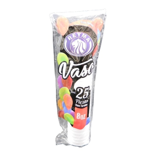 [000779] Vaso Termico #8 C/ 25 pzs C/ 40 pqts Reyma