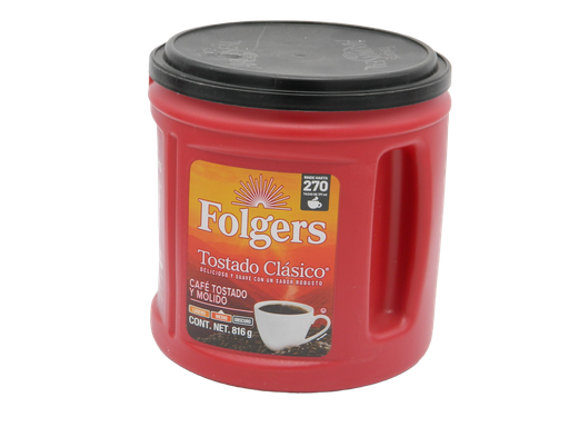 [000795] Café Tostado y Molido Folgers Clasico 816 grs