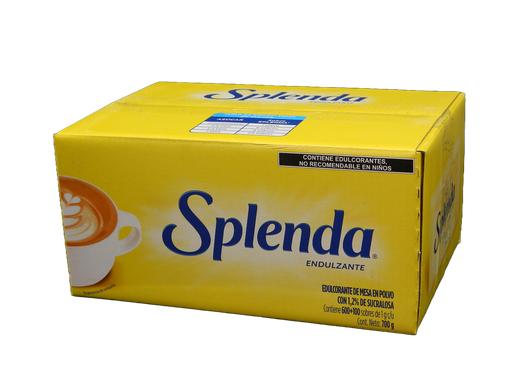 [000800] Endulzante Splenda 1 gr C/ 600 sobres