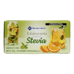 [000801] Endulzante Stevia 1 gr C/ 400 sobres