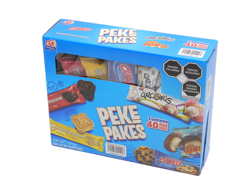 [000810] Galletas Peke Pakes C/ 40 pzs Gamesa