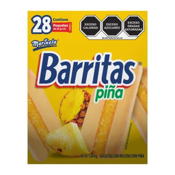 [000812] Barritas Marinela Piña 55 grs C/ 28 pzs Marinela