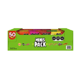 [000813] Surtido Papitas Minis Pack C/ 50 pzs Sabritas