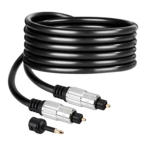 [000828] Cable Audio Toslink Fibra Optica 2 mts Steren