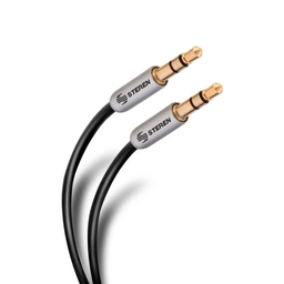 [000829] Cable Audio Auxiliar Plug a Plug 3.5 mm 3.6 mts Steren
