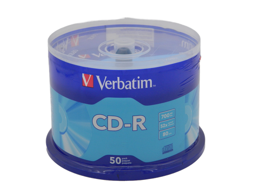 [000906] Disco CD-R Torre C/ 50 pzs 52X Verbatim