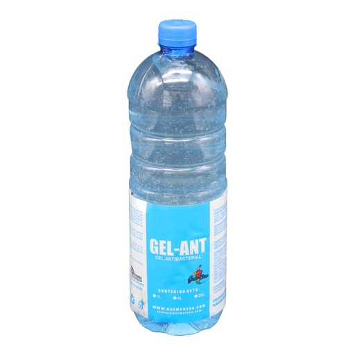 [000928] Gel Antibacterial S/ Dosificador Litro D3