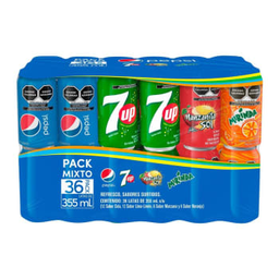 [001002] Refresco Pepsi Mix 355 ml C/ 36 pzs 