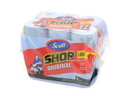[001012] Toalla Azul Scott Shop C/ 6 pzs Kimberly