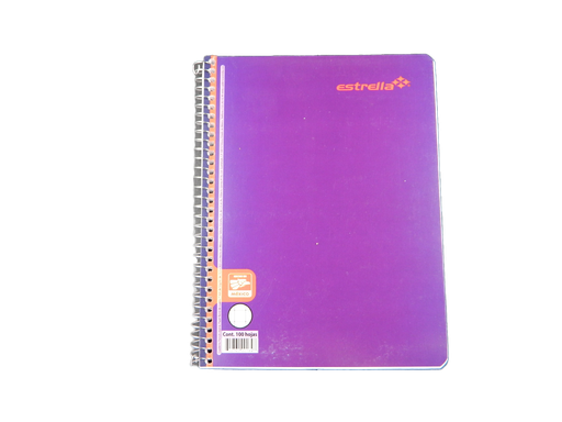 [001037] Cuaderno F/ Francesa Cuadro 7 C/ 100 hjs Estrella