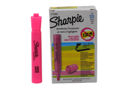 [001079] Marcatexto Sharpie Tank Rosa C/ 12 Newell