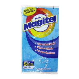 [001083] Tela de Limpieza C/ 5 pzs Magitel