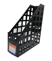 [001144] Revistero Plastico Negro T/ Carta  Mae