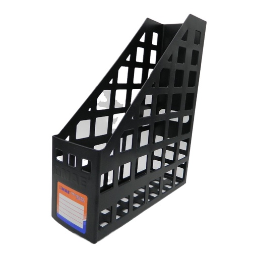 [001144] Revistero Plastico Negro T/ Carta  Mae