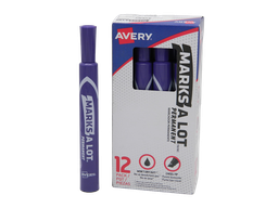 [001172] Marcador Marksalot Morado C/ 12 pzs Avery