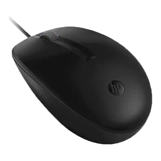 [001184] Mouse Alambrico Usb Negro 125 HP