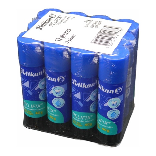 [001249] Lapiz Adhesivo Pelifix 40 grs C/ 12 pzs Pelikan