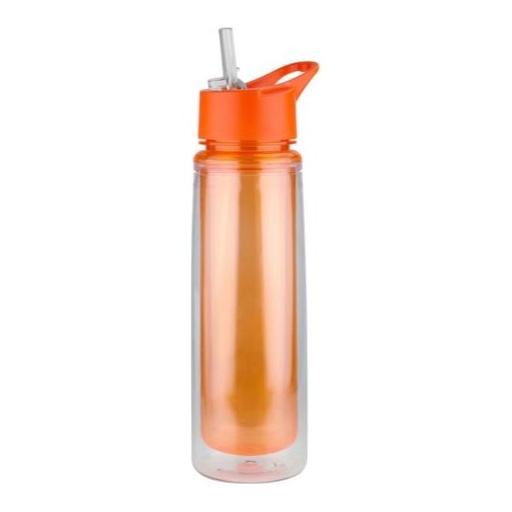 [001332] Cilindro Milo Naranja Traslucido PromoOpcion