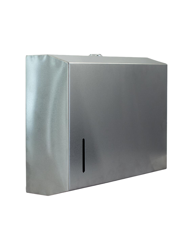 Despachador Toalla Interdoblada Acero Inox DV038 Oval