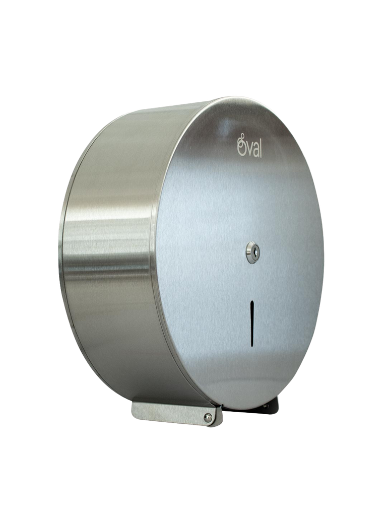 Despachador Higienico Jumbo Acero Inox DV048 Oval