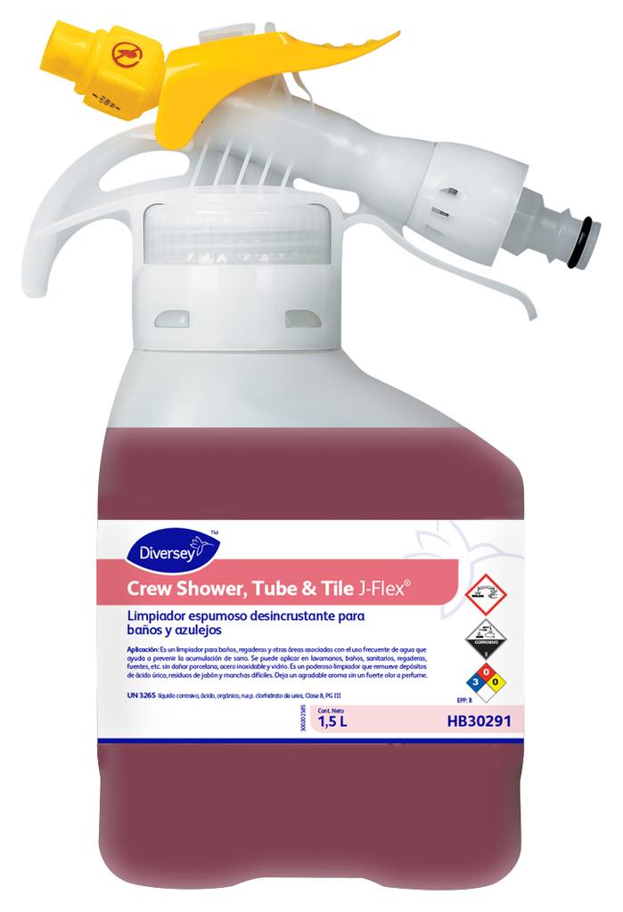 Limpiador Desincrustante Baños y Azulejos Crew Tube & Tile 1.5 Lts C/ 2 pzs Diversey