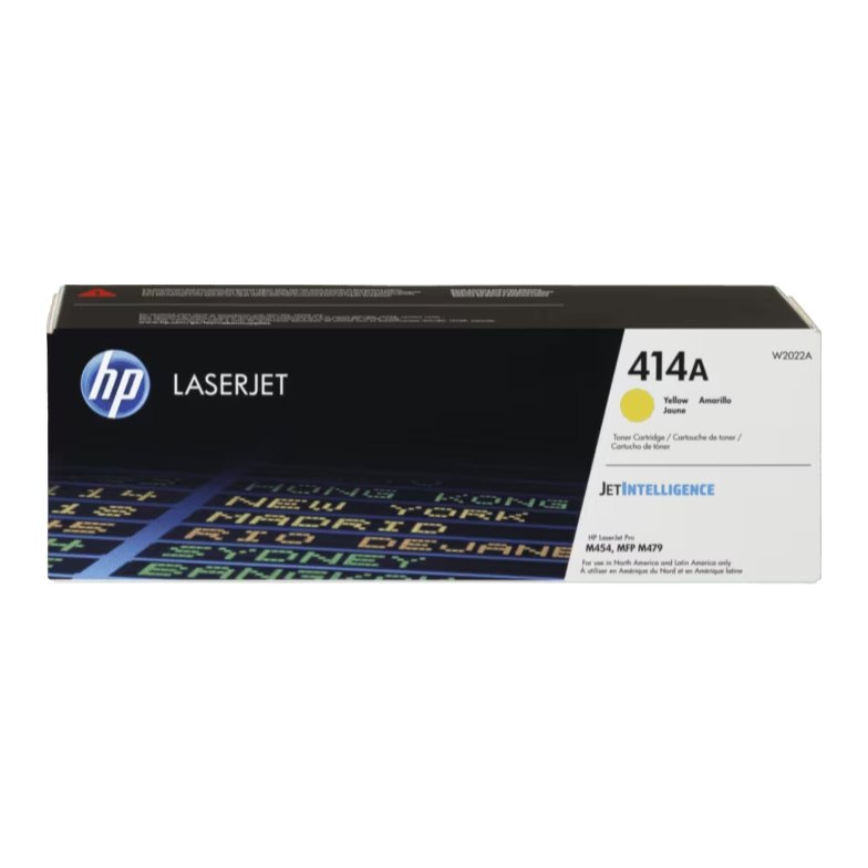 Toner HP 414A Amarillo