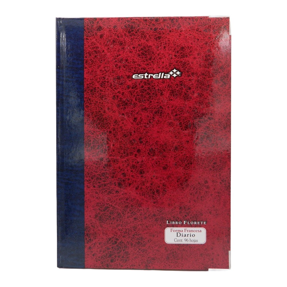 Libro Florete F/ Francesa Diario C/ 96 hjs Estrella