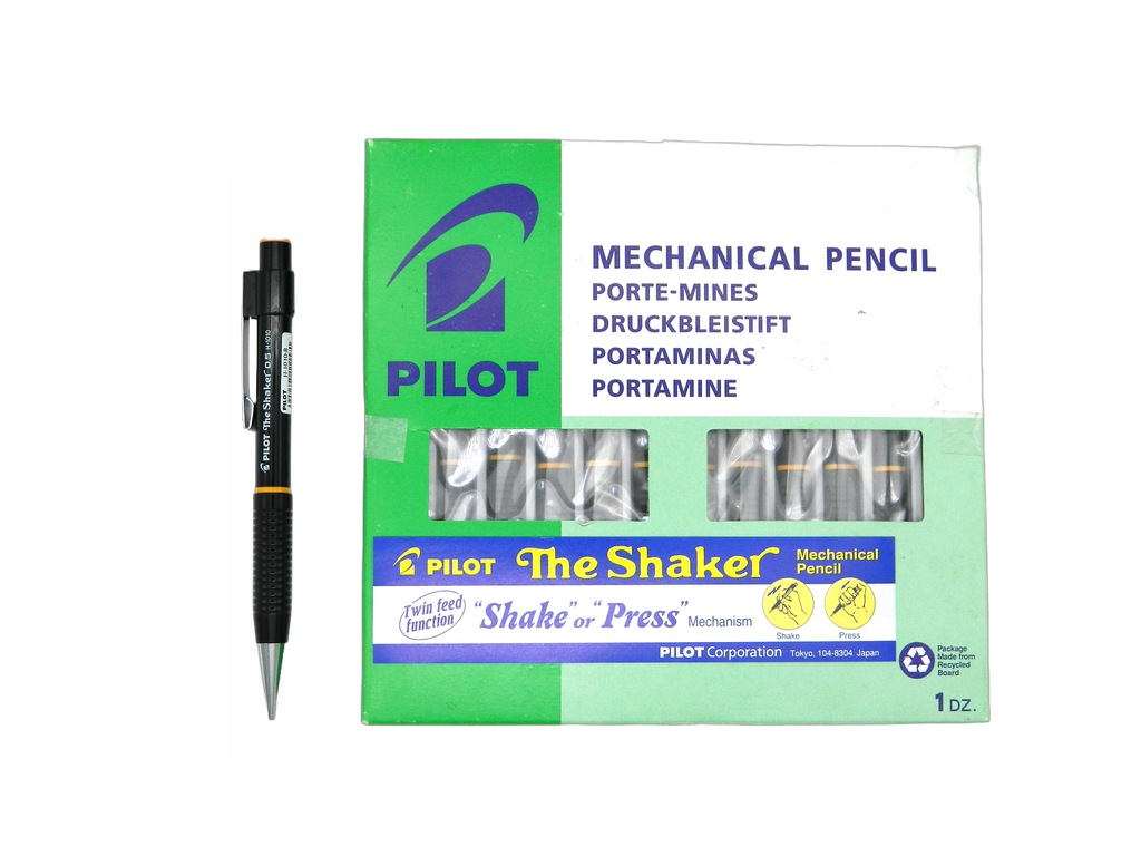Lapicero The Shaker 0.5 mm C/ 12 pzs Pilot