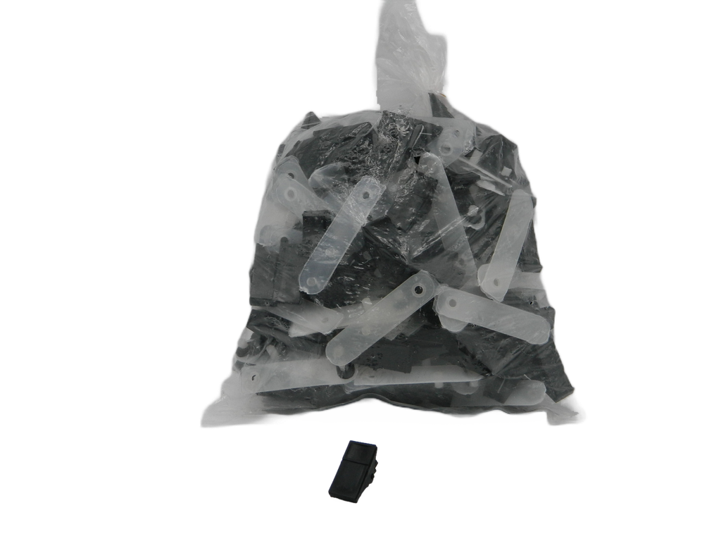 Broche P/ Gafete Caiman Plastico  C/ 100 pzs Mexiquense   