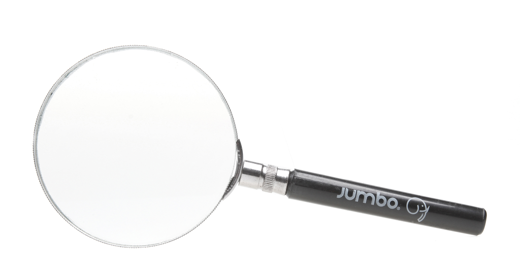 Lupa Metalica 7.5 cms Jumbo