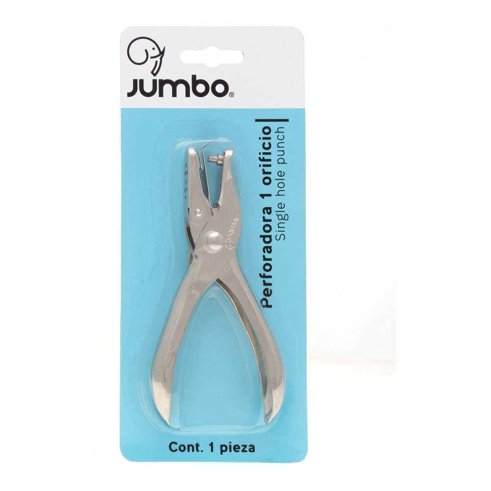 Perforadora 1 Orificio 1/8" Jumbo