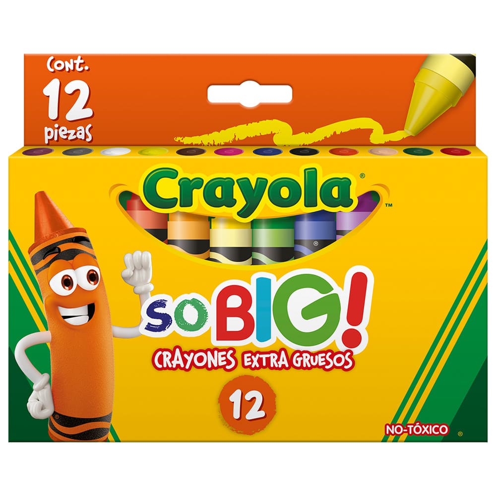 Crayones So Big C/ 12 pzs Crayola