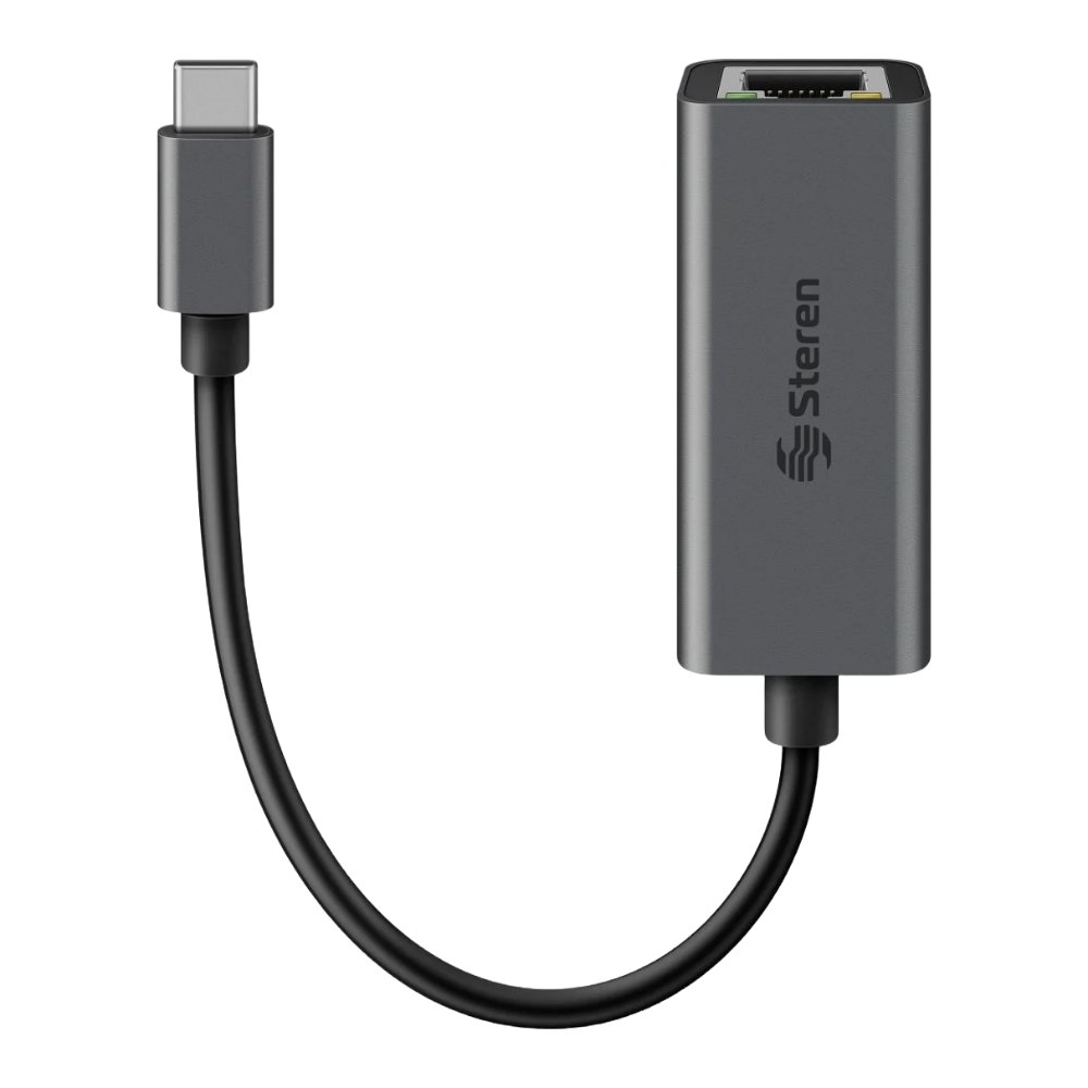 Adaptador USB C a Ethernet RJ45 Steren