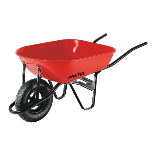 Carretilla Llanta Neumatica Reforzada 5.5 ft3 20627 Truper