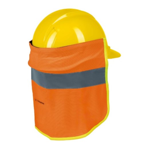 Cubrenucas P/ Casco C/ Reflejante Naranja 12355 Truper