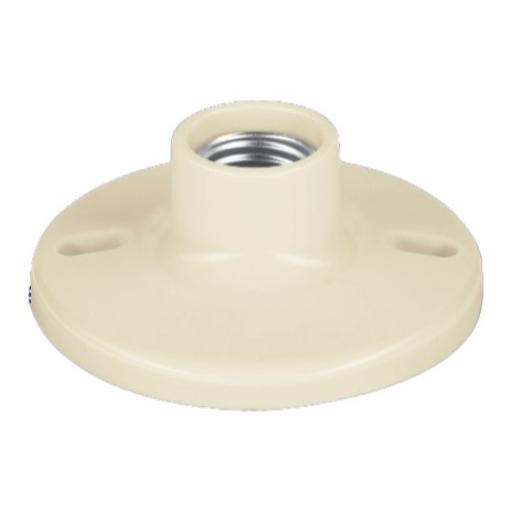 Roseta Portalamparas Baquelita 4" 10 cms 46520 Truper