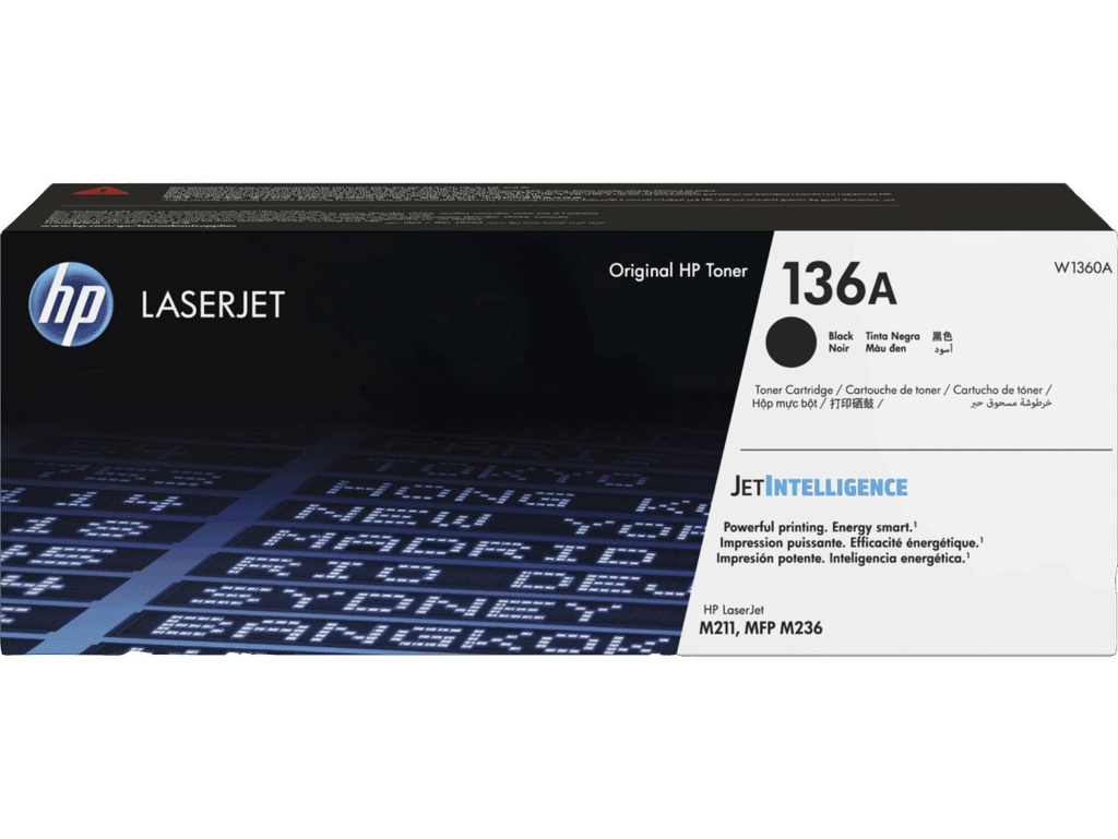 Toner HP 136A Negro