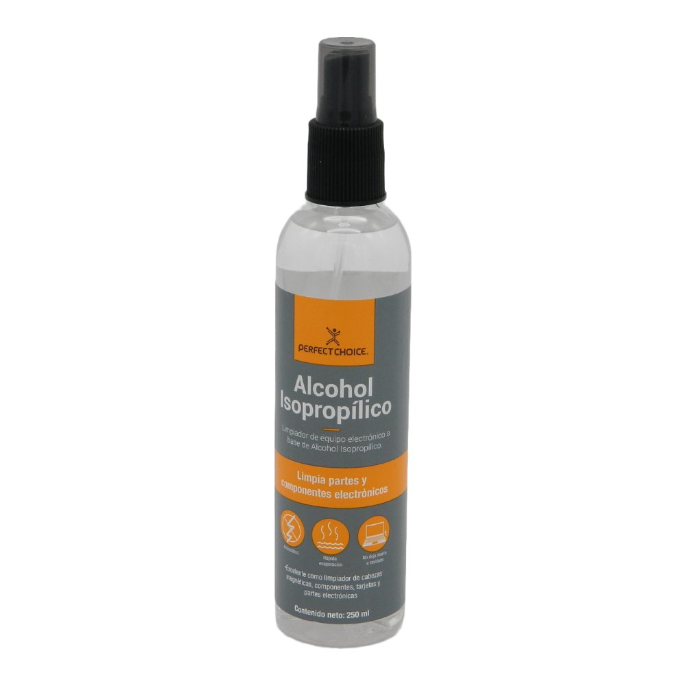 Limpiador Alcohol Isopropilico 250 ml Perfect Choice