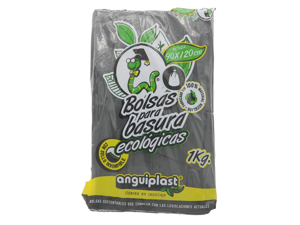 Bolsa Basura Negra 90 x 120 Kg Anguiplast