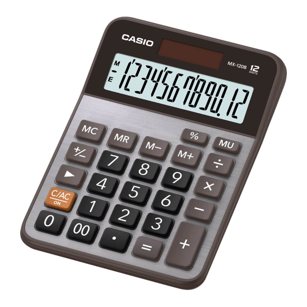 Calculadora Escritorio 12 Digitos MX120 Casio